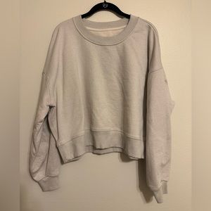 Lululemon perfectly oversized cropped crew *SPARK*